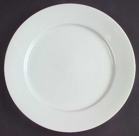 Lisboa White Luncheon Plate