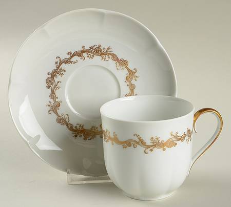 Loire Flat Cup & Saucer Set