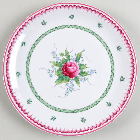 Lyric Rose Salad Plate
