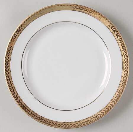 Manchester Gold Salad Plate