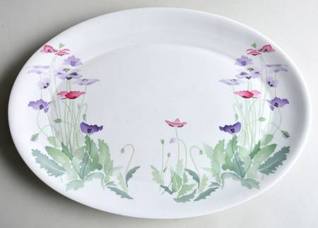 Midsummer 15" Oval Serving Platter