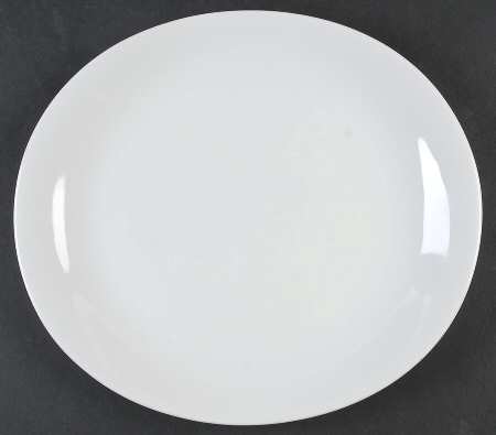 Mirage White Salad Plate
