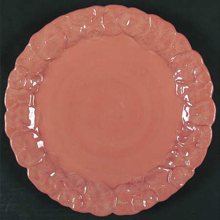 Nasturtium Terra Cotta Dinner Plate