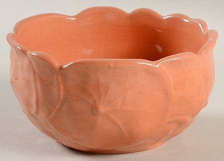 Nasturtium Terra Cotta Coupe Cereal Bowl