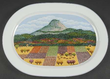 Napa Valley 15" Oval Serving Platter