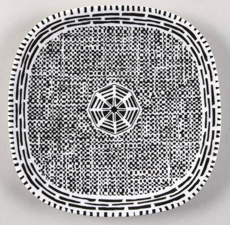 Octagon Salad Plate