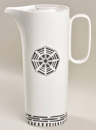 Octagon Coffee Pot & Lid