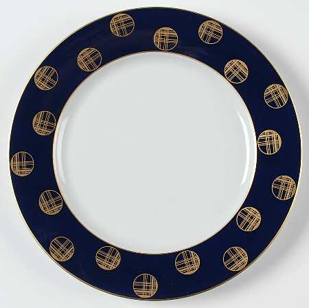 Orbit Blue Salad Plate by Block