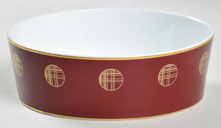 Orbit Red Coupe Cereal Bowl by Block
