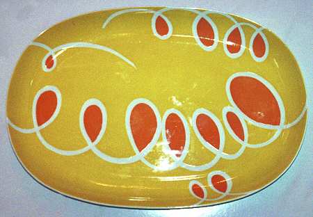 Oriente 14" Oval Serving Platter by Block
