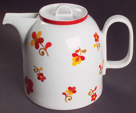Paprika Coffee Pot & Lid