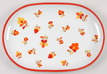 Paprika 14" Oval Serving Platter