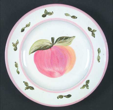 Peaches Salad Plate