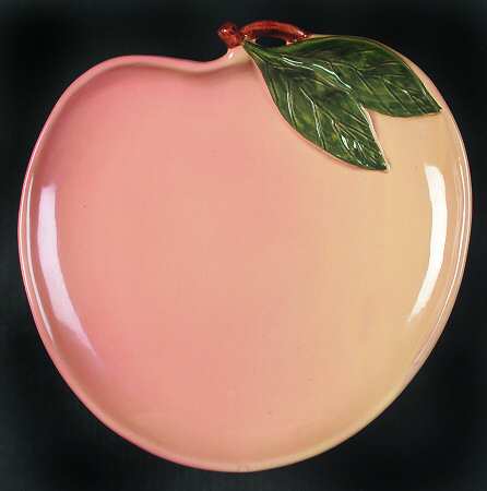 Peaches Round Tray