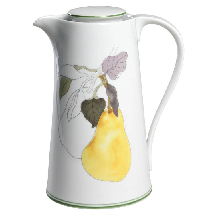 Pear (Rim) Coffee Pot & Lid