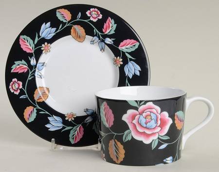 Persia Flat Cup & Saucer Set