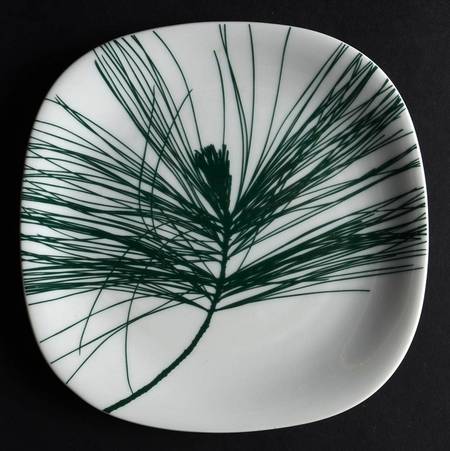 Pine Needles Bread & Butter Plate