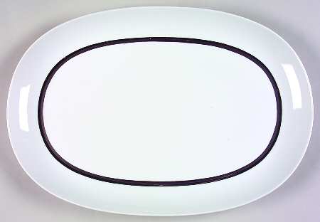 Platino 14" Oval Serving Platter