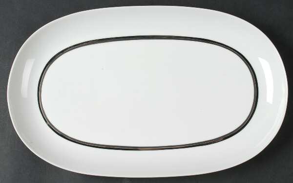 Platino 12" Oval Serving Platter