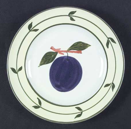 Plums Salad Plate