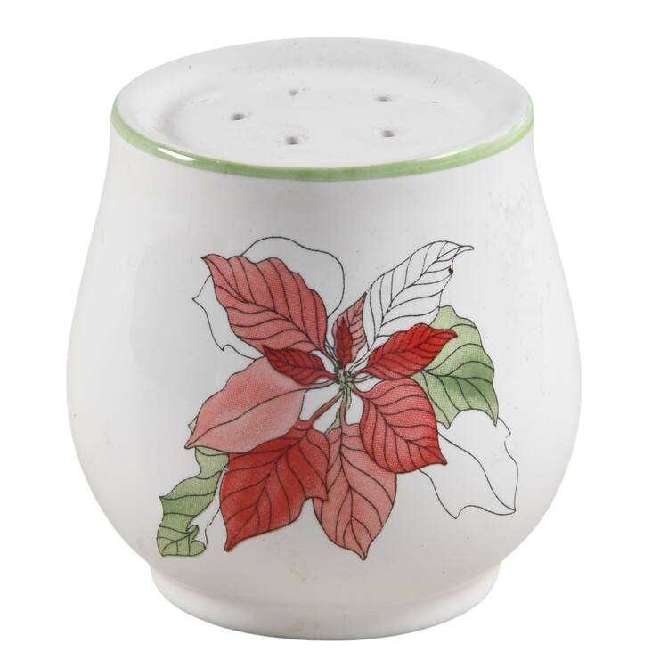 Poinsettia Pepper Shaker
