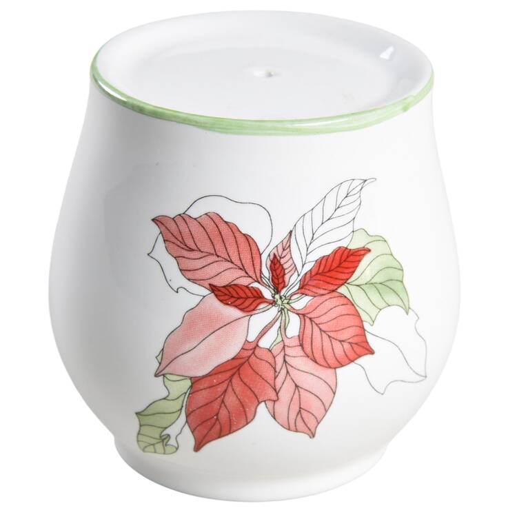 Poinsettia Salt Shaker