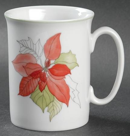 Poinsettia Mug