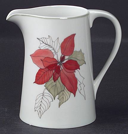 Poinsettia Creamer