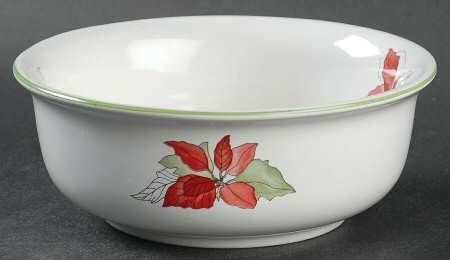 Poinsettia Dip Bowl for Chip & Dip Set