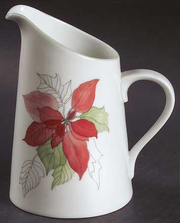 Poinsettia Creamer