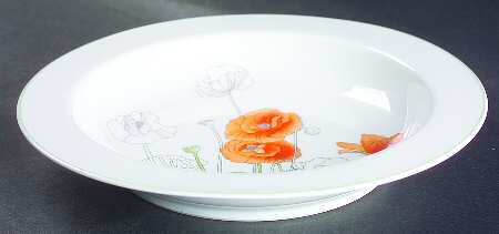 Poppy Rim Soup Bowl