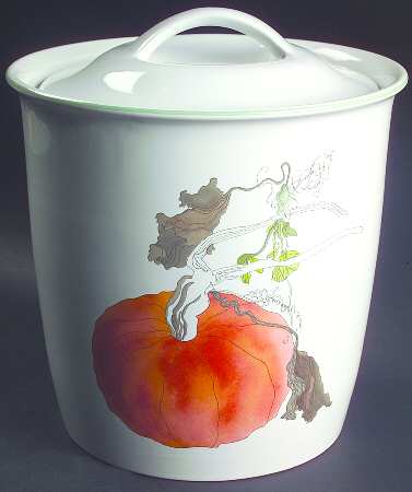 Pumpkin Extra Large Canister & Lid