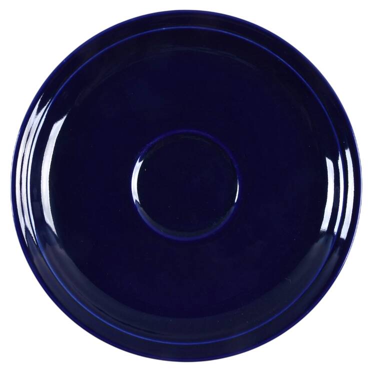 Rainbow Cobalt Blue Saucer