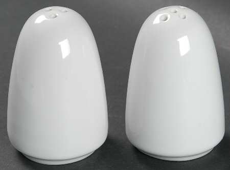 Rainbow White Salt & Pepper Set