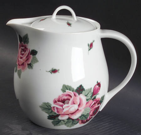 Rose Garden Teapot & Lid