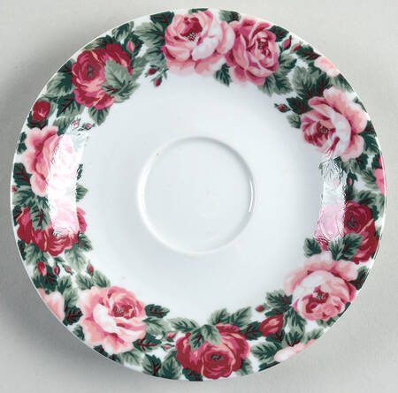 Rose Garden Saucer