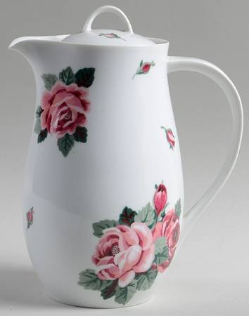 Rose Garden Coffee Pot & Lid