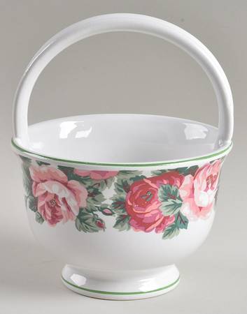 Rose Garden Small Basket