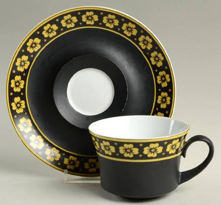 Sevilla Flat Cup & Saucer Set