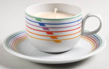 Sextet Scented Cup & Saucer Candle-Ocean  HC