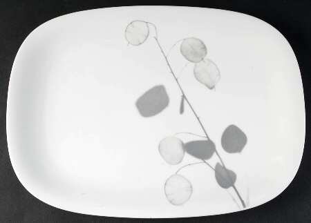 Shadows 14" Oval Serving Platter