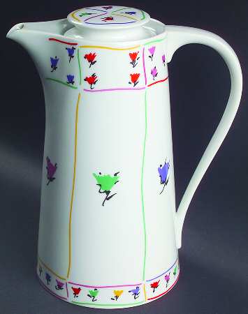 Spring Fields Coffee Pot & Lid