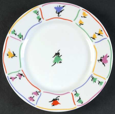 Spring Fields Bread & Butter Plate