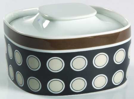 Spheres Sugar Bowl & Lid