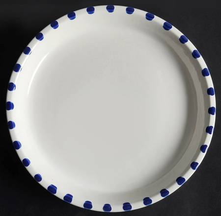 Staccato Blue Salad Plate
