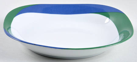 Study In Squares Coupe Soup Bowl