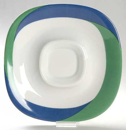 Study In Squares Saucer