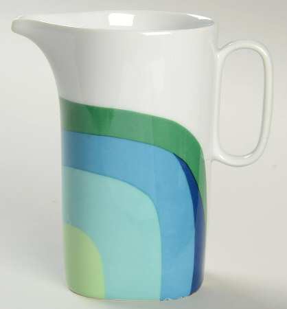 Study In Squares Creamer