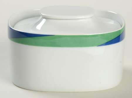 Study In Squares Sugar Bowl & Lid