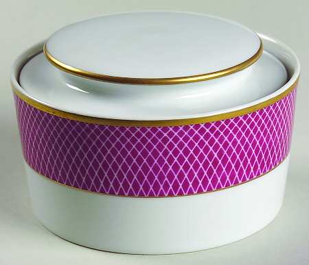 Sunset Sugar Bowl & Lid